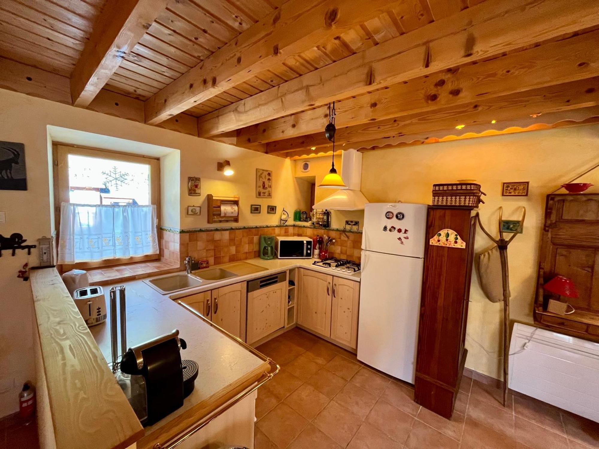 Вилла La Grange St. Cyprien, Venosc - Les Deux Alpes Экстерьер фото